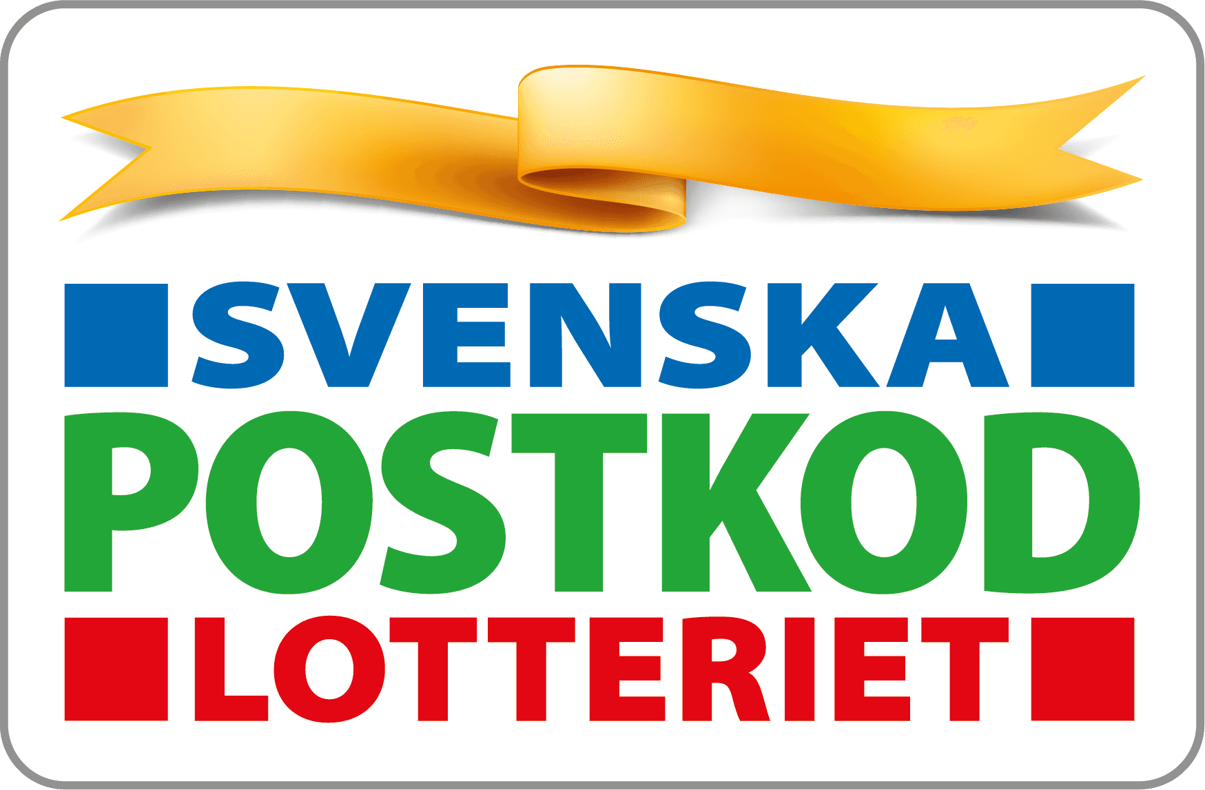 Svenska Postkodlotteriet Stiftelse logotyp